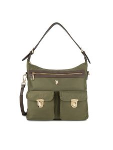 U.S. Polo Assn. Torebka BEUXT6389WIP Khaki. Brązowe torebki klasyczne U.S. Polo Assn., bez wzorów, z materiału, bez dodatków. Za 299,99 zł.
