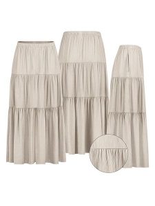 Eight2Nine Spódnica w kolorze kremowym rozmiar: XS. Brązowe spódnice Eight2Nine, xs, bez wzorów, maxi. Za 86,99 zł.