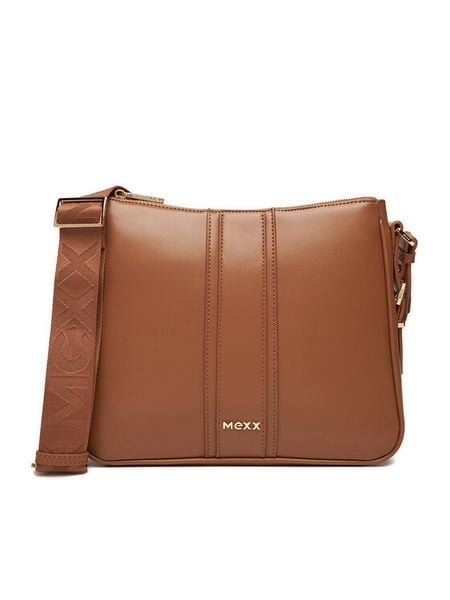 MEXX Torebka CEO-MEXX-S-005-08 Brązowy. Brązowe listonoszki Mexx, bez wzorów, z materiału, bez dodatków. Za 179,99 zł.