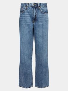 Gina Tricot Jeansy 19982 Granatowy Baggy Fit. Niebieskie jeansy Gina Tricot, bez wzorów, z bawełny. Za 229,99 zł.