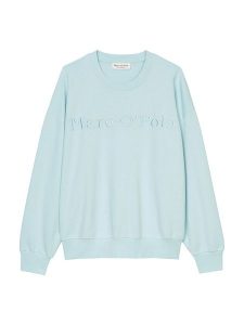 Marc O´Polo Bluza w kolorze błękitnym rozmiar: L. Niebieskie bluzy l, bez wzorów, z bawełny, bez kaptura. Za 197,63 zł.