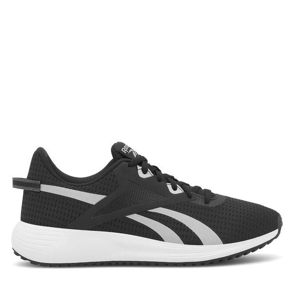 Buty do biegania Reebok. Czarne buty sportowe Reebok, bez wzorów, bez zapięcia, do biegania. Za 129,99 zł.