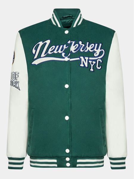 Brave Soul Kurtka bomber LJK-TEASEPKB Zielony Regular Fit. Zielone kurtki Brave Soul, bez wzorów, z syntetyku, bez kaptura. Za 219,99 zł.
