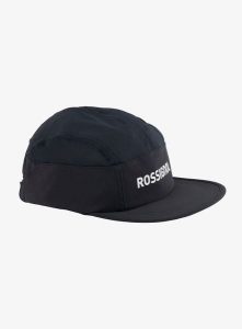 Czapka z daszkiem Rossignol Active 5P Cap - black. Czarne czapki Rossignol, bez wzorów, z materiału, klasyczne. Za 120,99 zł.