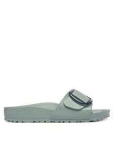 Birkenstock Klapki Gizeh 1031422 Zielony. Zielone klapki Birkenstock, bez wzorów, z syntetyku, bez obcasa. Za 229,99 zł.