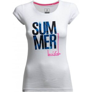 T-shirt damski TSD618 - biały - Outhorn. T-shirty marki Outhorn. W wyprzedaży za 29,99 zł.