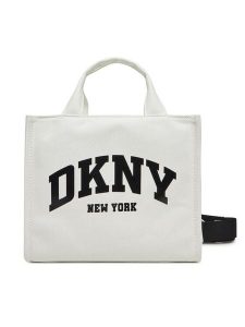 DKNY Torebka Hadlee R41AOR57 Szary. Szare torebki klasyczne DKNY, bez wzorów, z materiału, bez dodatków. Za 289,99 zł.