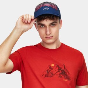 Czapka z daszkiem Alpinus Utah. Brązowe czapki ALPINUS, bez wzorów, sportowe. Za 79,00 zł.
