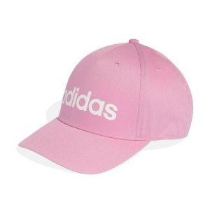 Czapka Adidas Sport Linear Cap Dorośli. Czerwone czapki ADIDAS, bez wzorów, z bawełny, sportowe. Za 133,99 zł.