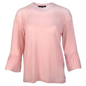 Vero Moda Ladies T-Shirt Jakuri 3/4 Mankietów Frill Top d2-2 Zephyr Melange (Rozmiar M). Topy marki Vero Moda. W wyprzedaży za 28,00 zł.