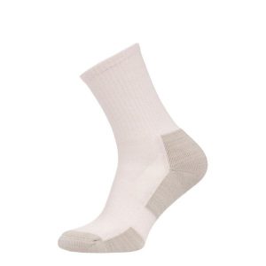 Skarpety Trekkingowe Na Giean Medium Weight Crew Light Grey. Szare skarpetki NA GIEAN, bez wzorów, z wełny. Za 68,99 zł.