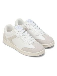 Marc O´Polo Skórzane sneakersy w kolorze biało-beżowym rozmiar: 39. Białe trampki bez wzorów, bez zapięcia. Za 259,13 zł.