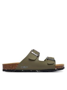 CMP Klapki Eco Thalitha 3Q91016 Brązowy. Brązowe klapki CMP, bez wzorów, ze skóry, bez obcasa. Za 189,99 zł.