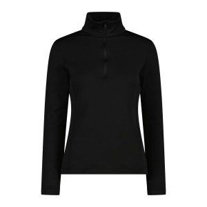 Sweter damski CMP. Czarne swetry klasyczne CMP, na zimę, bez kołnierzyka. Za 257,50 zł.