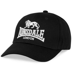 Czapka Lonsdale Salford. Niebieskie czapki Lonsdale, bez wzorów, sportowe. Za 148,50 zł.