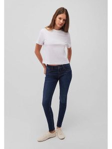 MAVI Dżinsy "Adriana" - Skinny fit - w kolorze granatowym rozmiar: W26/L28. Niebieskie jeansy Mavi, bez wzorów. Za 114,45 zł.
