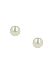 Otazu Pozłacane kolczyki-wkrętki z perłami Swarovski rozmiar: onesize. Białe kolczyki Otazu, z perłą, pozłacane. Za 100,52 zł.