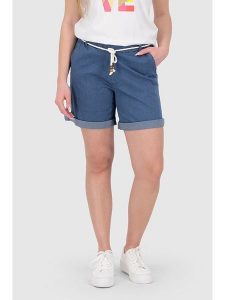 Alife and kickin Szorty "Cristina" w kolorze niebieskim rozmiar: L. Niebieskie szorty Alife and Kickin, bez wzorów, z tkaniny. Za 82,99 zł.