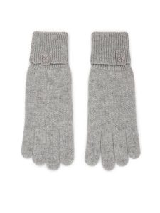Calvin Klein Rękawiczki LV14F8065G Szary jasny. Szare rękawiczki Calvin Klein, bez wzorów, z dzianiny. Za 329,99 zł.