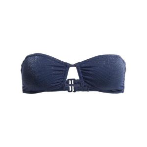 Stanik bikini dla Kobiety ROXY SHINE Niebieski. Niebieskie bikini Roxy, bez wzorów, z elastanu. Za 169,99 zł.