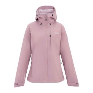 Wodoodporna Kurtka Damska Oklarna. Czerwone kurtki Regatta, bez wzorów, bez kaptura. Za 399,99 zł.