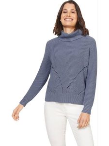 Heine Sweter w kolorze niebieskim rozmiar: 42. Niebieskie golfy Heine, bez wzorów. Za 57,06 zł.