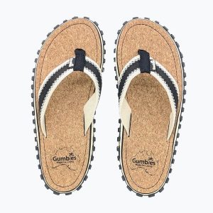 Japonki GUMBIES CORKER FLIP-FLOPS UNISEX. Brązowe klapki Gumbies, bez wzorów, bez obcasa. Za 114,99 zł.