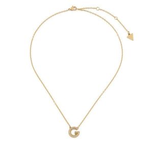 Naszyjnik Guess. Żółte naszyjniki Guess, złote. Za 239,99 zł.