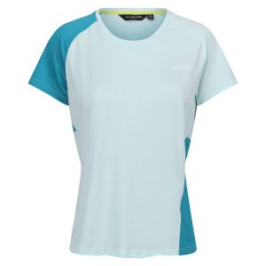 T-shirt Damski Emera. Niebieskie t-shirty Regatta, m, bez wzorów, bez kołnierzyka, bez ramiączek. Za 41,99 zł.