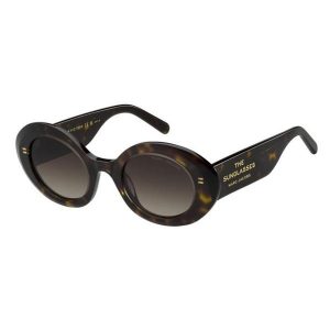 MARC JACOBS MARC 799/S AIO Okulary przeciwsłoneczne dla kobiet, rozmiar 47 mm. Brązowe okulary przeciwsłoneczne Marc Jacobs, okrągłe. W wyprzedaży za 762,75 zł.