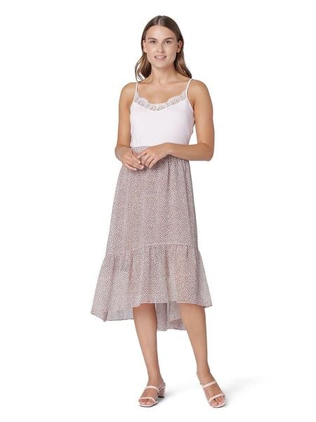 Ilse Jacobsen Spódnica w kolorze szaroróżowym rozmiar: 42. Różowe spódnice Ilse Jacobsen, bez wzorów, midi. Za 104,89 zł.