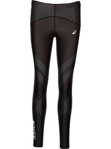 Asics Legginsy sportowe w kolorze czarnym rozmiar: S. Czarne legginsy ASICS, bez wzorów, z materiału. Za 88,02 zł.