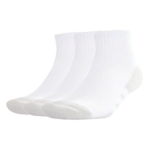 Skarpetki Essentials CLIMACOOL Quarter 3 Pair. Białe skarpetki ADIDAS, bez wzorów. Za 44,95 zł.