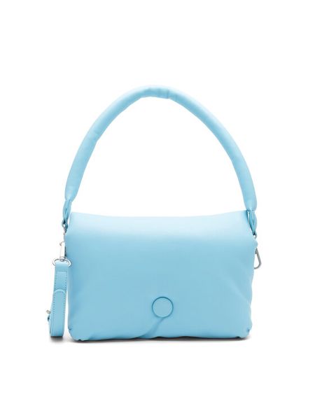 Gino Rossi Torebka MALAGA-CS8624 Błękitny. Niebieskie torebki klasyczne Gino Rossi, bez wzorów, z poliesteru, małe, bez dodatków. Za 229,99 zł.