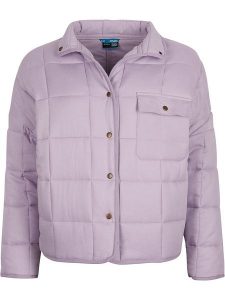 O'Neill Kurtka pikowana "Ocean Quilted" w kolorze fioletowym rozmiar: S. Różowe kurtki O'Neill, s, bez wzorów, bez kaptura. Za 202,03 zł.