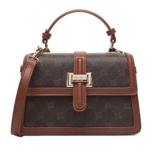 Torebka Nine West. Brązowe torebki klasyczne Nine West, bez wzorów, bez dodatków. Za 329,99 zł.