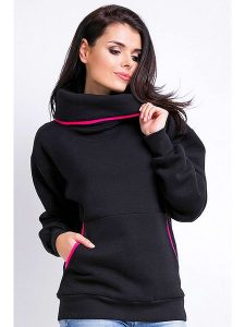 Awama Bluza w kolorze czarnym rozmiar: S/M. Czarne bluzy Awama, bez wzorów. Za 109,78 zł.