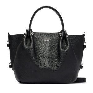 Torebka Weekend Max Mara. Czarne kuferki Weekend Max Mara, bez wzorów, bez dodatków. Za 2 479,00 zł.