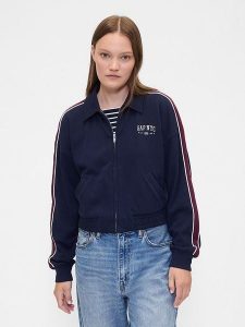 GAP Bluza w kolorze granatowym rozmiar: XL. Niebieskie bluzy GAP, xl, bez wzorów, bez kaptura. Za 149,31 zł.