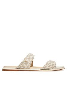 MICHAEL Michael Kors Klapki Jaida 40S5JDFS1B Écru. Klapki MICHAEL Michael Kors, bez wzorów, ze skóry, bez obcasa. Za 419,99 zł.