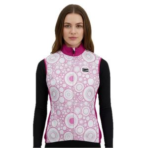 Lekka wiatrówka multisportowa damska MISTRALE. Białe kurtki C-LAB, bez wzorów, bez kaptura. W wyprzedaży za 270,83 zł.