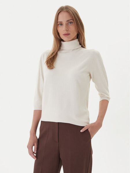 Kontatto Golf 3M0823C Écru Regular Fit. Golfy Kontatto, bez wzorów, z syntetyku. Za 169,99 zł.