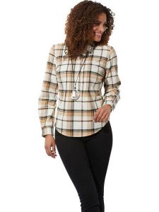 WITT WEIDEN Bluzka w kolorze kremowym rozmiar: 42. Brązowe bluzki WITT WEIDEN, bez wzorów, bez kołnierzyka, bez ramiączek. Za 43,99 zł.