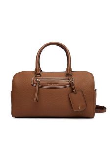 MICHAEL Michael Kors Torebka Md Duffle Satchel 30S6GTVS8L Brązowy. Brązowe kuferki MICHAEL Michael Kors, bez wzorów, ze skóry, bez dodatków. Za 1 369,00 zł.