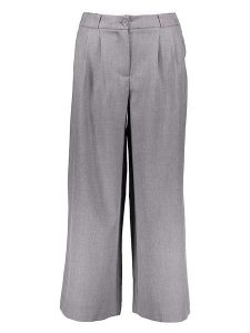 ONLY Spodnie w kolorze szarym rozmiar: 40. Szare spodnie z wysokim stanem ONLY, bez wzorów, z materiału, z podwyższonym stanem. Za 104,99 zł.