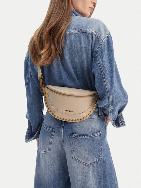 Badura Torebka CEO-MAI-YH126 Beżowy. Brązowe torebki klasyczne Badura, bez wzorów, z materiału, bez dodatków. Za 179,99 zł.