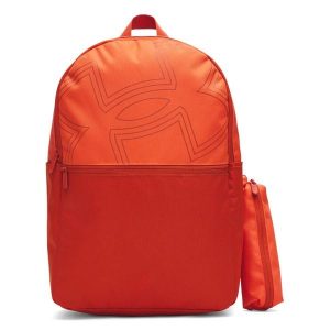 Plecak z nadrukiem Under Armour Essential. Brązowe plecaki Under Armour. Za 222,50 zł.