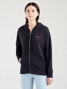 Levi's Bluza w kolorze czarnym rozmiar: S. Czarne bluzy Levi's®, s, bez wzorów, bez kaptura. Za 133,45 zł.