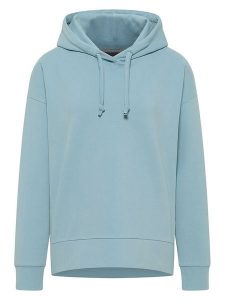 ELBSAND Bluza "Mette" w kolorze błękitnym rozmiar: M. Niebieskie bluzy ELBSAND, m, bez wzorów, z kapturem. Za 215,71 zł.