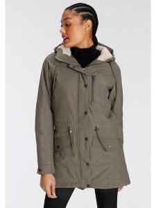 Jack Wolfskin Parka "Winter Dunville" w kolorze khaki rozmiar: XS. Brązowe płaszcze Jack Wolfskin, xs, bez wzorów, bez kaptura. Za 351,38 zł.